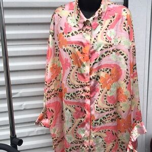 {$15 BUNDLED} ASOS Colorful Button Down Blouse